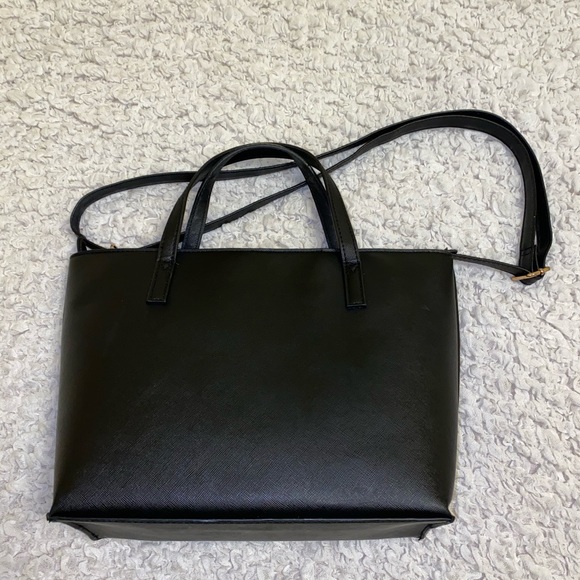 Structured Black Handbag - Picture 7 of 7